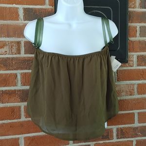 Tobi Crop Cami Top Size M